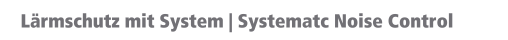Systematic Noise Control